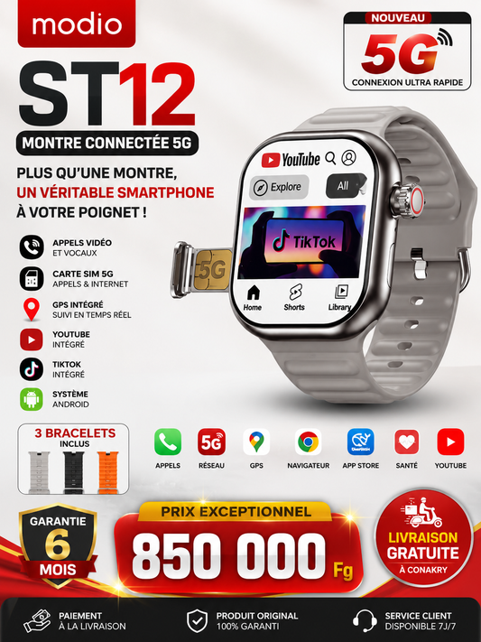 MONTRE ANDROID MODIO T12